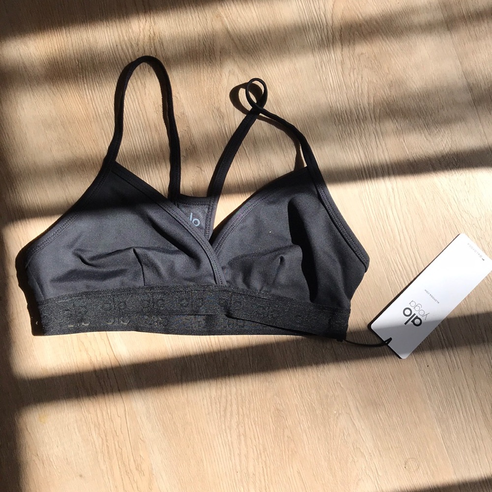 ALO Black Dhyana Bra